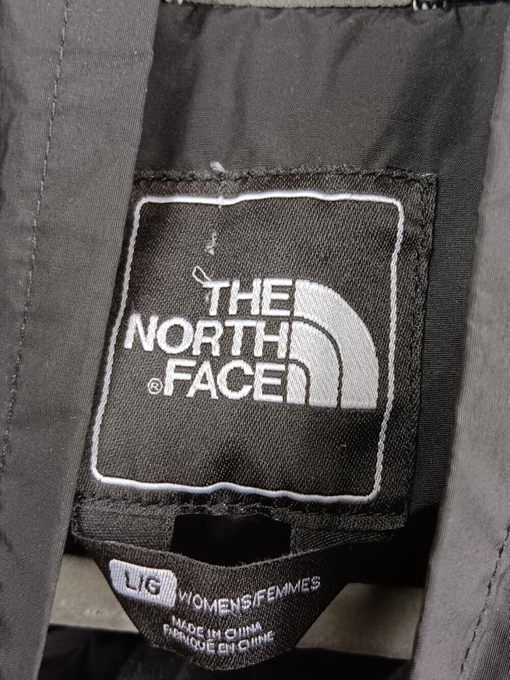 THE NORTH FACE Women's Jacket Black Size L Full Zip Hiking Outdoor Windbreaker - Picture 10 of 11